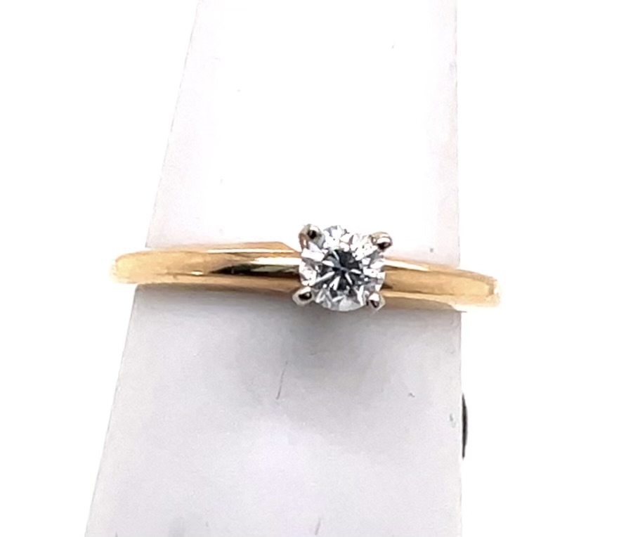 14k Rose Gold .25 Carat Marquise Solitaire Diamond Engagement Ring - D –  Heritage Jewelers